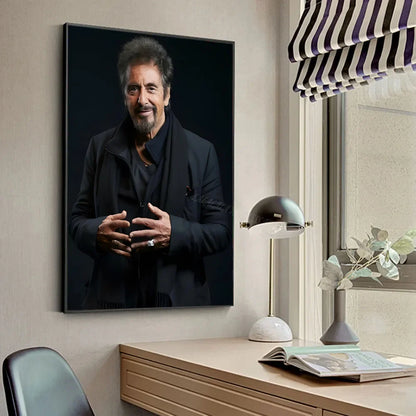 Al Pacino Affiches HD Affiches Maison Chambre Bar Café Décor Art Peinture Murale Photo