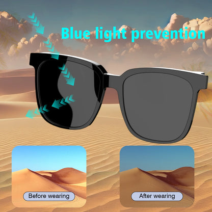 Wireless Smart Glasses with Bluetooth Music & Calling for Android iOS Tech