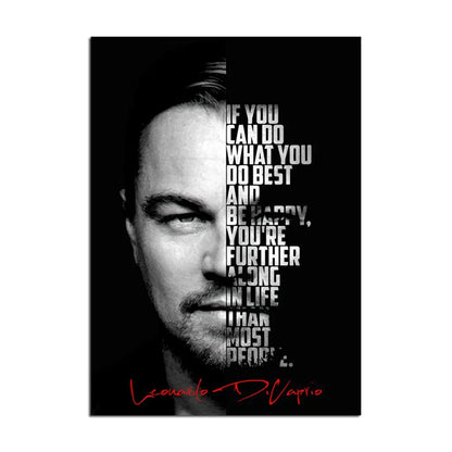 Toile murale abstraite classique Graffiti créatifs Le Grand Gatsby Impression sur toile Poster Salon Chambre Peinture décorative