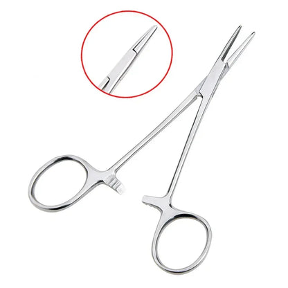 Stainless Steel Hemostatic Forceps | Multi-Purpose Surgical Clips and Mosquito Pliers