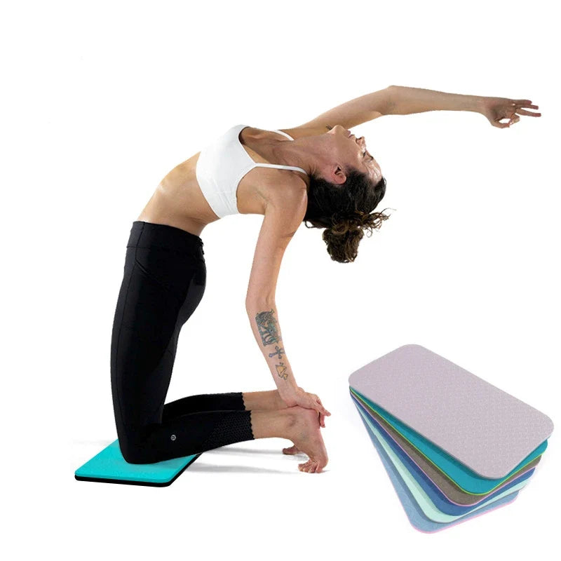 Coussinets de Yoga pour Genoux 2 Pièces | Soutien TPE Souple pour l'Équilibre et l'Exercice