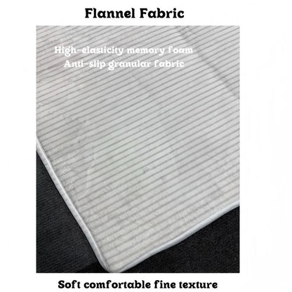 VIKAMA Premium Flannel Motorcycle Carpet, Motorcycle Floor Mat, Parking Mat, Oil-Proof, Anti-Slip, Stain-Proof, Home Decoration