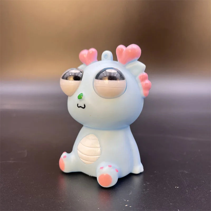 Silly Eyeball Pop Squeeze Toys | Stress Relief Animal Gifts for Kids and Adults