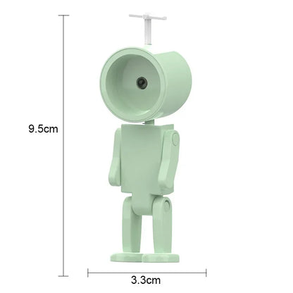 Creative Astronaut Magnetic Night Light | LED Mini Square Robot Book Lamp