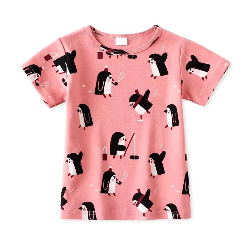 Fashion Cartoon Kids Sweatshirt – Unisex Cotton Top