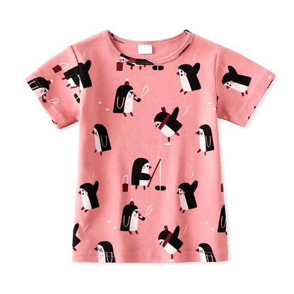 Fashion Cartoon Kids Sweatshirt – Unisex Cotton Top