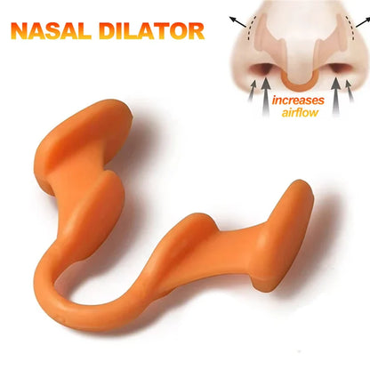 Stop Snoring Nose Clip Set | Anti-Snoring Silicone Nasal Dilator for Better Sleep