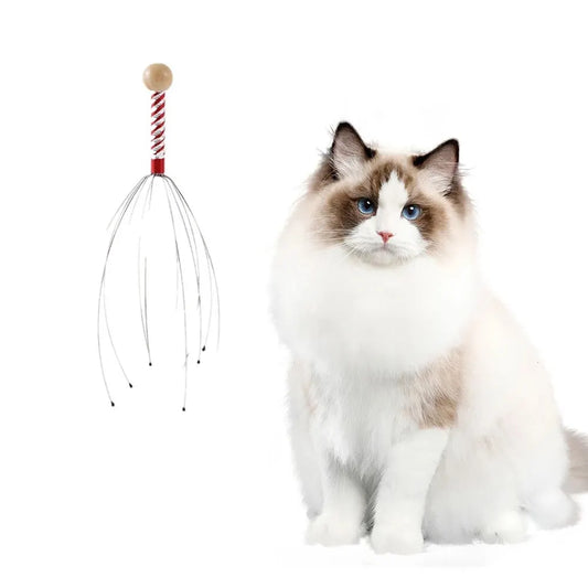 Wooden Cat Massager