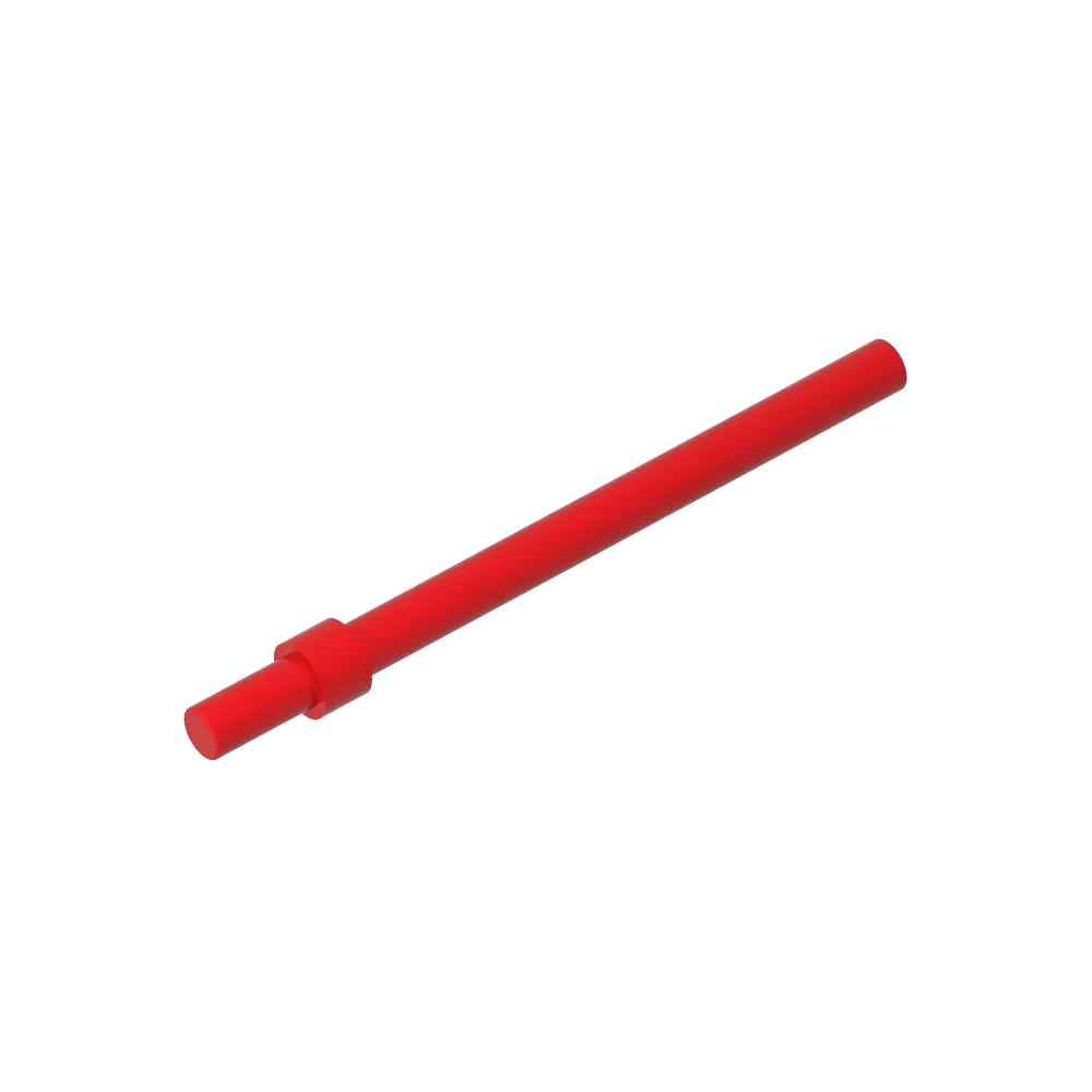 Gobricks GDS-905 Bar 6L with Stop Ring | Technical Building Block Piece Compatible with Lego 63965
