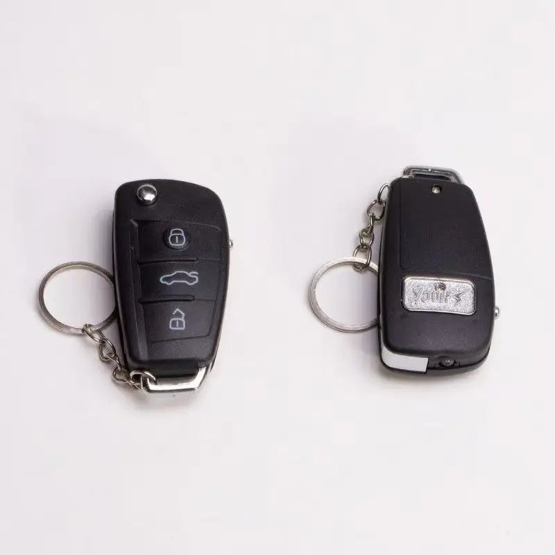 Black Electric Shock Car Key Prank Toy | Funny Trick Gag Gift for Kids and Adults
