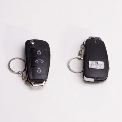 Black Electric Shock Car Key Prank Toy | Funny Trick Gag Gift for Kids and Adults