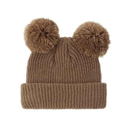 Baby Knotted Turban Hat for Newborns | Pom Pom Cap