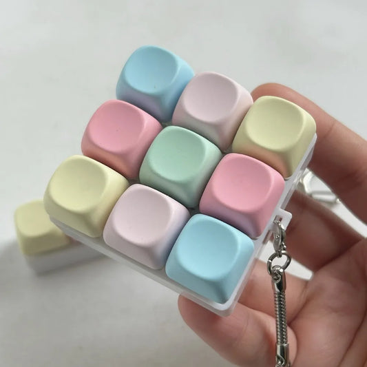 Jeu Pop à Pousser pour Clavier à Doigts | Jouet de Bureau Anti-Stress