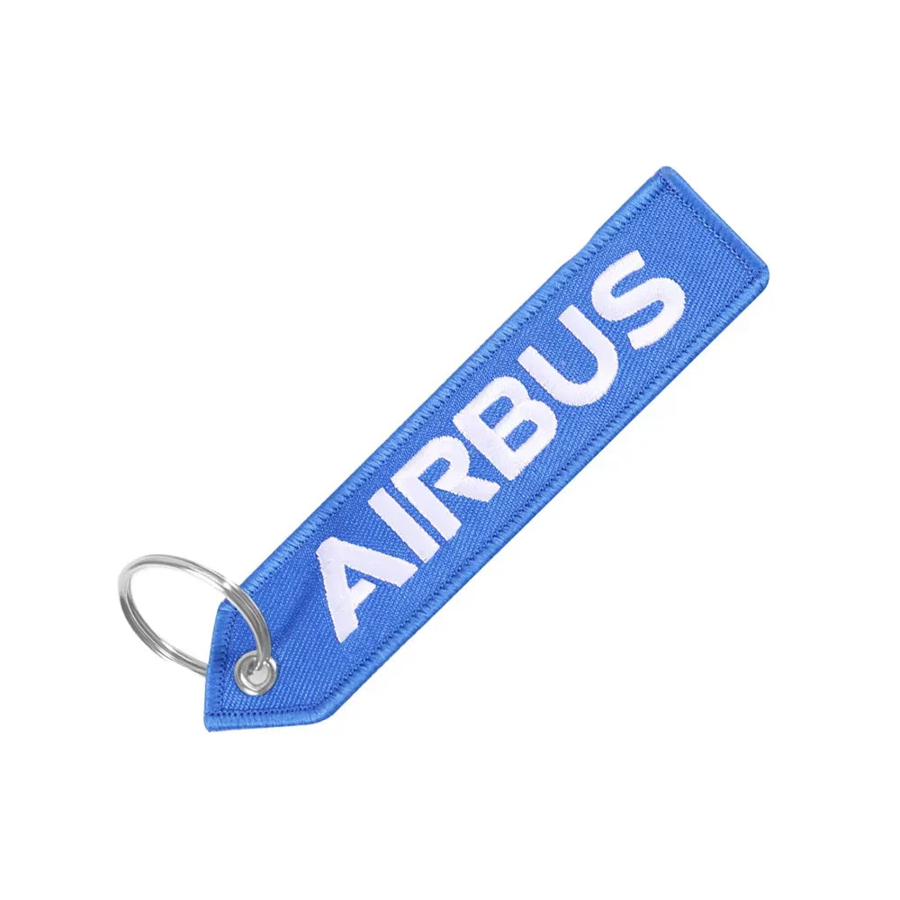 Airbus A330 NEO Keychain | Double-Sided Embroidery Aviation Gift