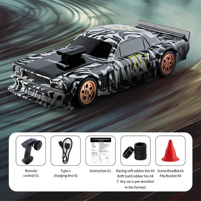 Mini RC Drift Car 1:43 Scale 4WD Remote Control Racing Vehicle Toy
