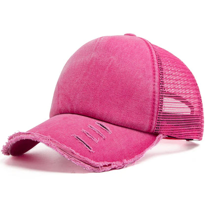 Mesh Baseball Cap for Summer | Lightweight Unisex Snapback Hat