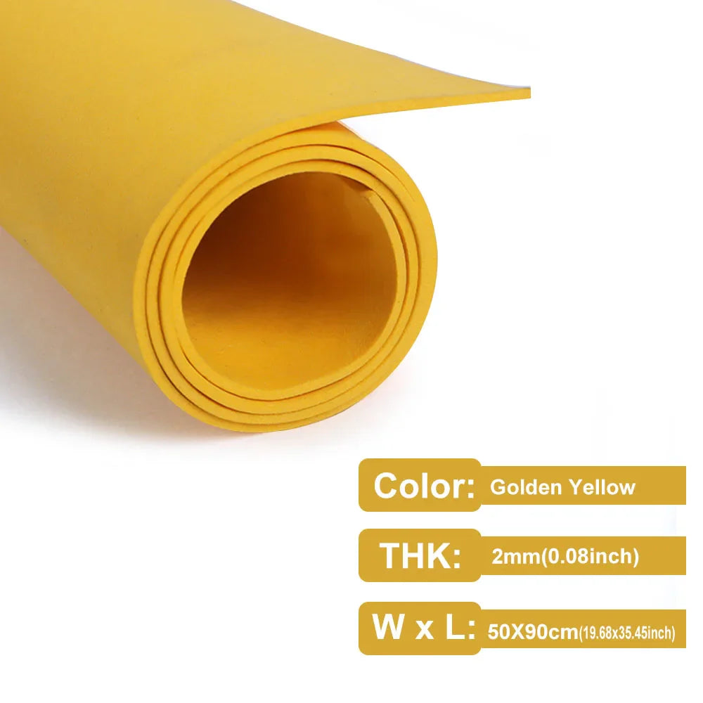 16 Colors EVA Foam Sheets 50x90cm | Colorful Craft Foam for Cosplay and DIY