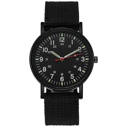 Canvas Strap Outdoor Military Watch