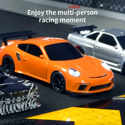 Mini RC Drift Car 1:43 Scale 4WD Remote Control Racing Vehicle Toy