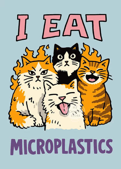 Affiches drôles de mèmes de chats, bande dessinée japonaise de chat, art de la culture des mèmes Internet, impression sur toile, décoration moderne de salon, chambre à coucher, cadeau