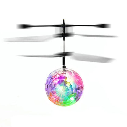 Flying Ball Toy with LED Lights | Infrared Induction Floating Helicopter