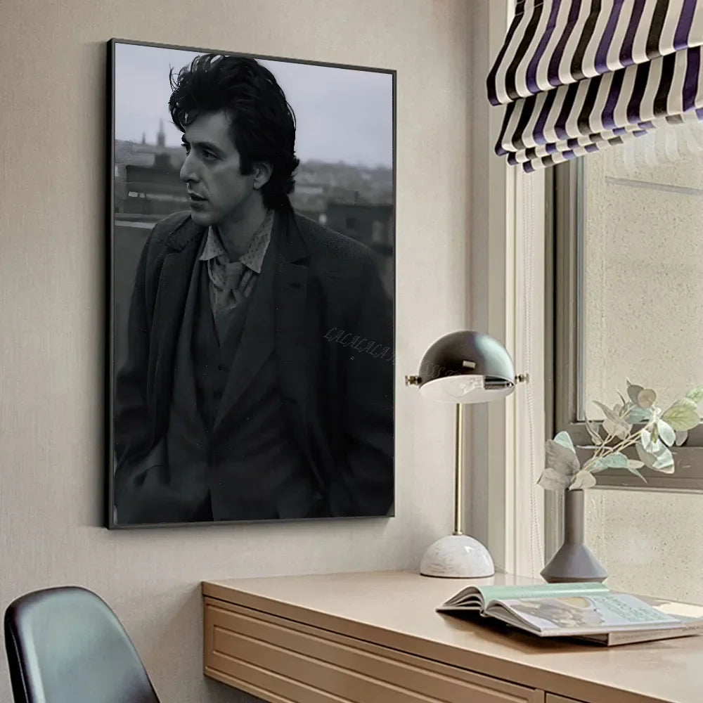 Al Pacino Affiches HD Affiches Maison Chambre Bar Café Décor Art Peinture Murale Photo
