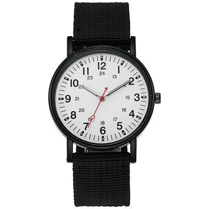Canvas Strap Outdoor Military Watch