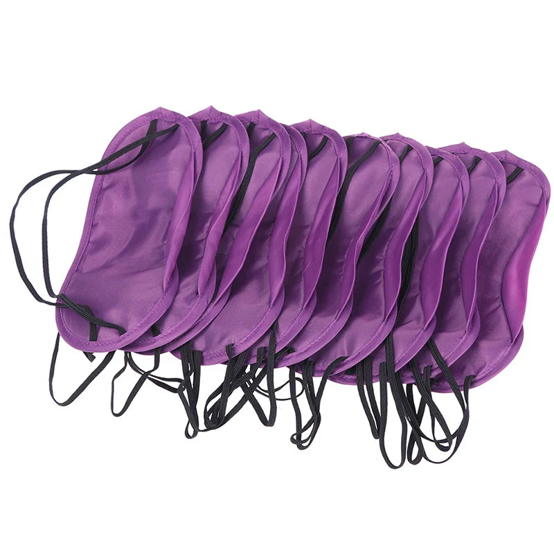 Silk Sleep Eye Mask Set | Light Blocking Padded Blindfold for Travel and Home