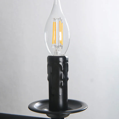 Vintage Industrial Wall Sconce Retro Candle Wall Lamp Bedside Stair Hallway