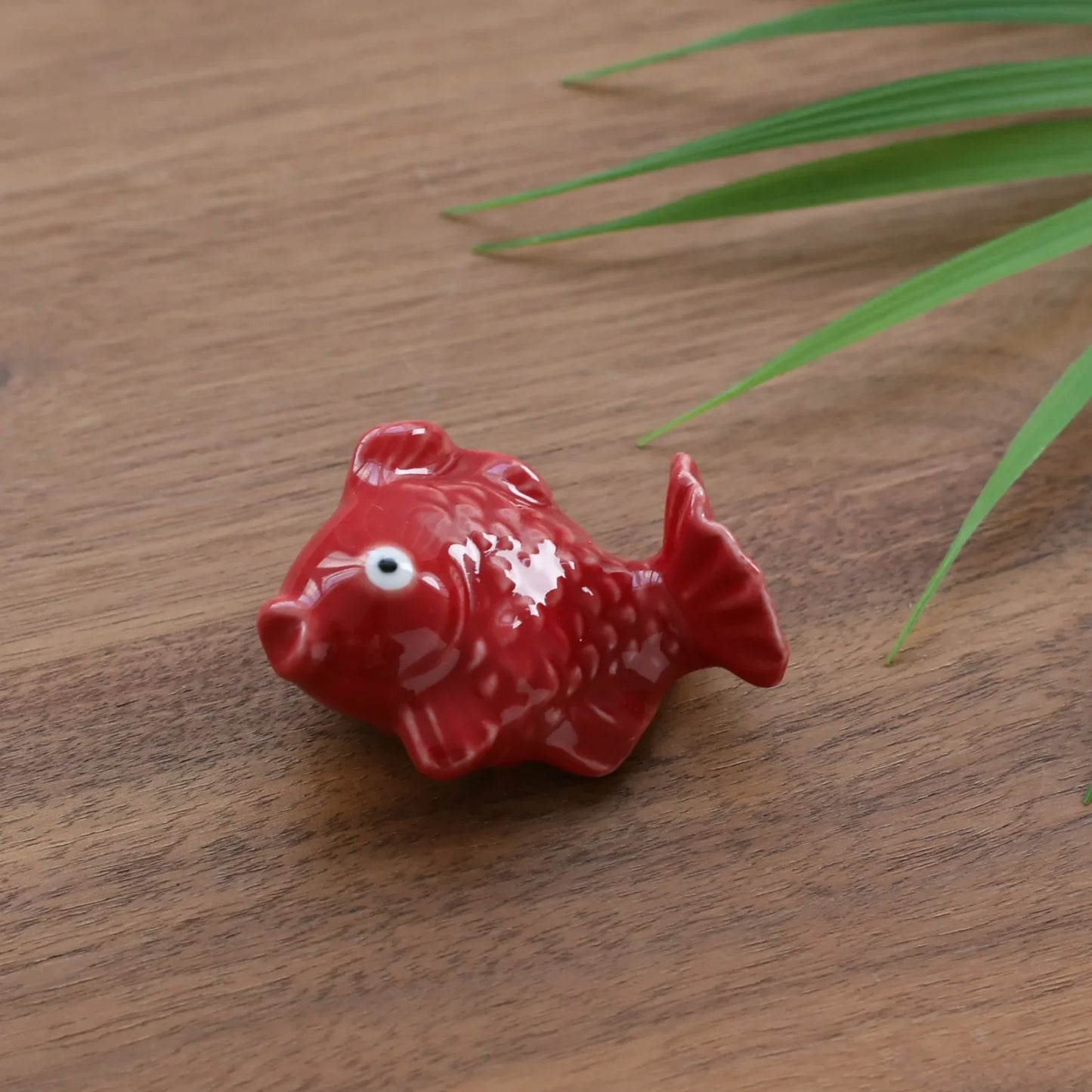 Restaurante Hotel Creativo Lindo Cerámica Pescado En Forma Vajilla Soporte Palillos Titular Estante Palillos Resto Decoración Artesanías