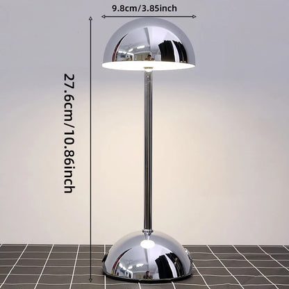 LED Touch Table Lamp 3-Color USB Charging Night Light Desk Lamp for Bar Room