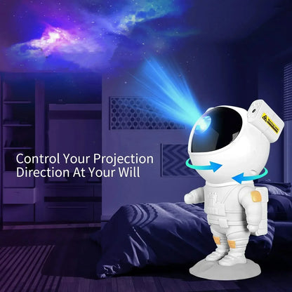 Star Projector Galaxy Night Light Astronaut Starry Nebula Ceiling LED Lamp Gift for Kids Adults for Bedroom Birthdays Christmas