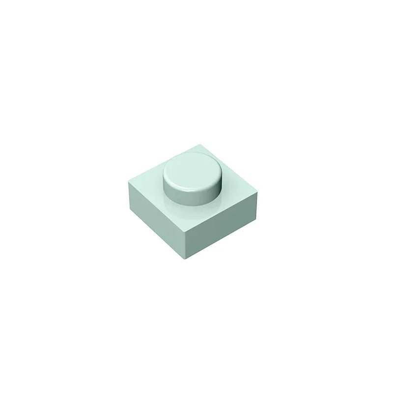Gobricks GDS-501 Plate 1 x 1 | Compatible Building Block for Creative Builds