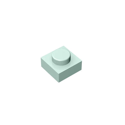 Gobricks GDS-501 Plate 1 x 1 | Compatible Building Block for Creative Builds