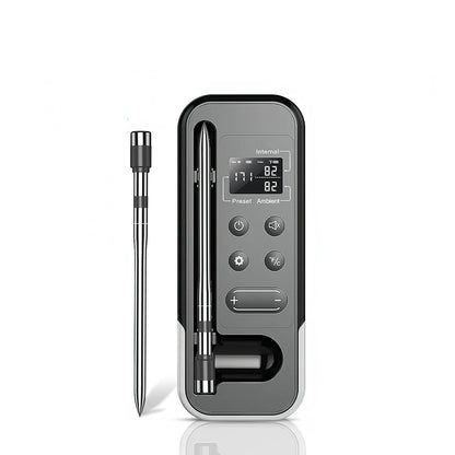 Smart Bluetooth BBQ Meat Thermometer Wireless Probe Grill Oven Alarm