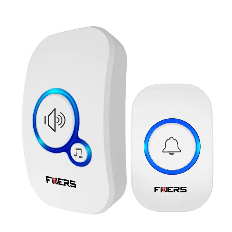Wireless Waterproof Doorbell Welcome Chime 32 Songs Battery Operated