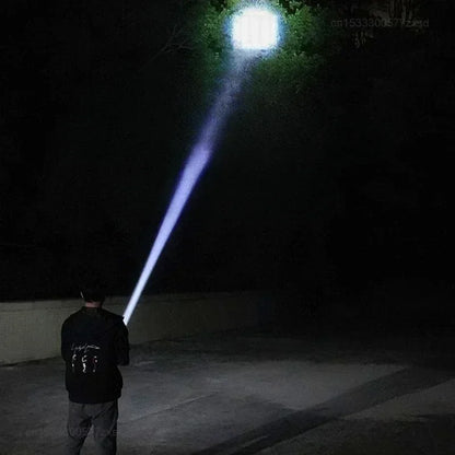 Mijia Outdoor Flashlight Portable Strong Light | Variable Focus Rechargeable LED Flashlight