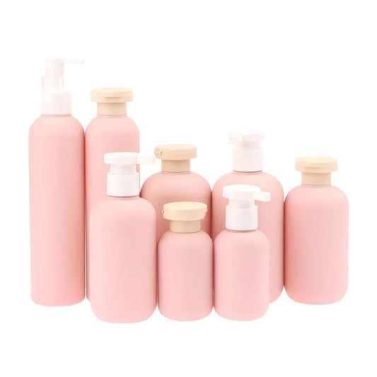 Refillable Foaming Soap Dispenser Bottles | PE Plastic Flip Cap or Pump Lotion Containers