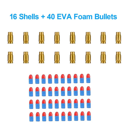 Soft EVA Foam Bullets for Toy Guns | Safe Shell Ejecting Ammo for Kids