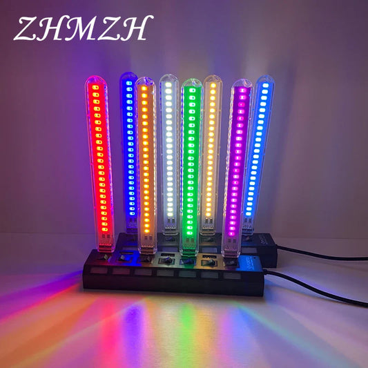USB LED Night Light | 7 Color Atmosphere Lamp for Streaming and Decor