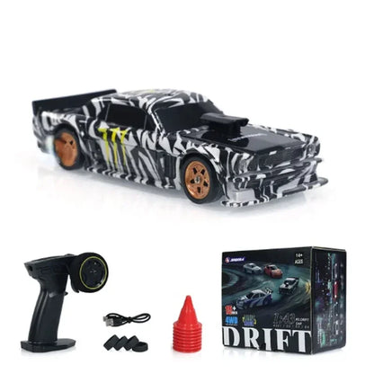 Mini RC Drift Car 1:43 Scale 4WD Remote Control Racing Vehicle Toy