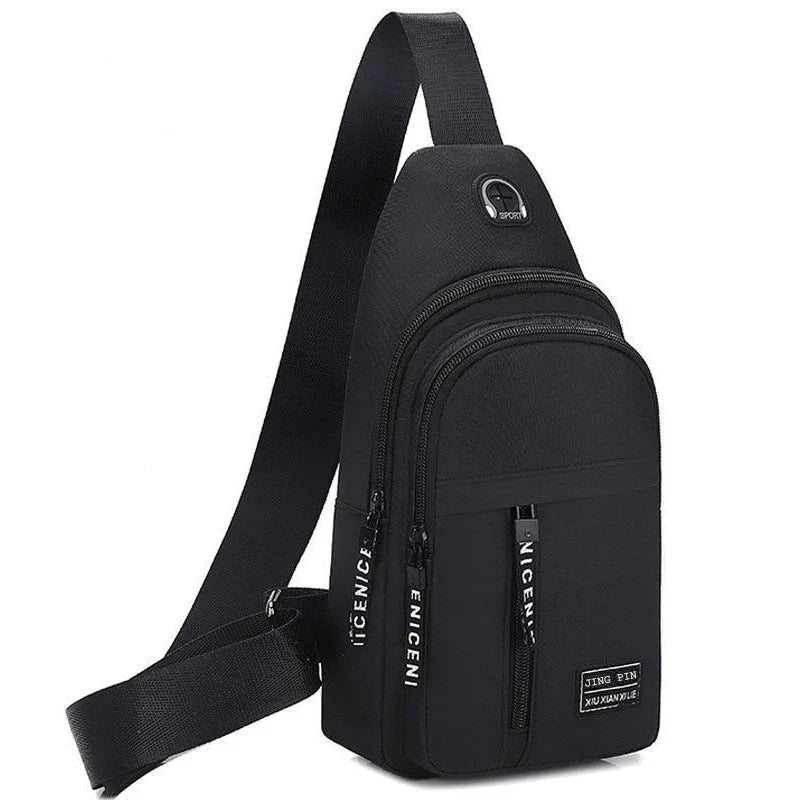 Men's Travel Sling Bag | Multifunctional Crossbody Chest Pack