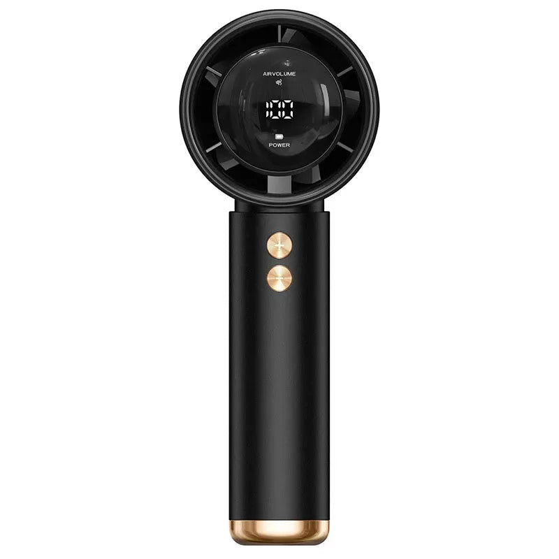 Turbo Mini | Handheld Fan with 100-Speed Control | Portable Misting Fan for Personal Cooling