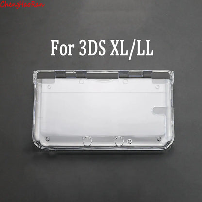 1 Piece Clear Hard Shell Protective Case for Nintendo 3DS XL, NDSL, PSP, GBA SP | Multi-Console Crystal Cover