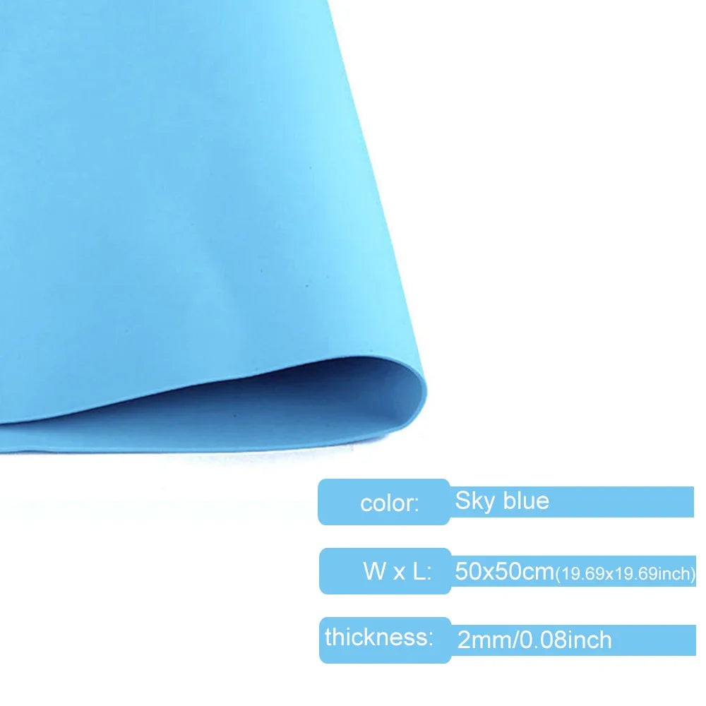 Colorful EVA Foam Sheets 2mm | 50x50cm Craft Foam Paper for DIY Projects