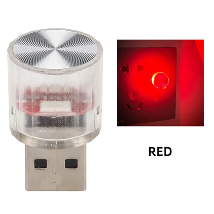 Mini USB RGB Night Light | Interior Ambient LED Decorative Lamp