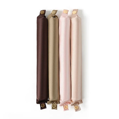 Bigoudis Sans Chaleur Bandeau Satiné Tige à Friser Sans Chaleur Boucles de Soie Bigoudis Paresseux Rouleaux à Cheveux Doux à Dormir Outils de Coiffage