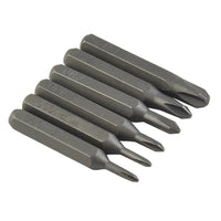 5pcs Cross Screwdriver Bit Set Magnetic Phillips Bits PH0000 to PH2 | 4mm Hex Shank Precision Hand Tools