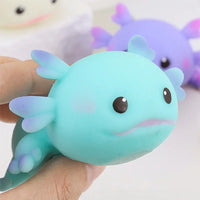 Axolotl Squeeze Ball | Cute Stress Relief Squishy Toy