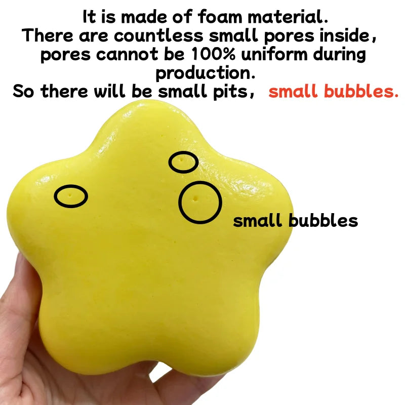 Squishy Star Fidget Toy – Slow Rising Stress Relief